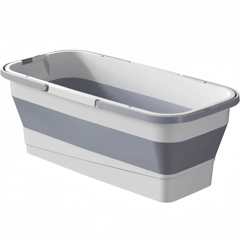 Foldable Mop Bucket Rectangular Mop Bucket Mop Squeeze Bucket