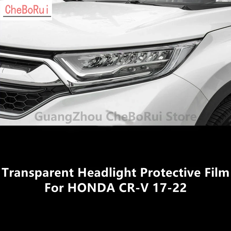 

Прозрачная защитная пленка для фар HONDA CR-V 17-22 TPU, защита фар, модификация пленки