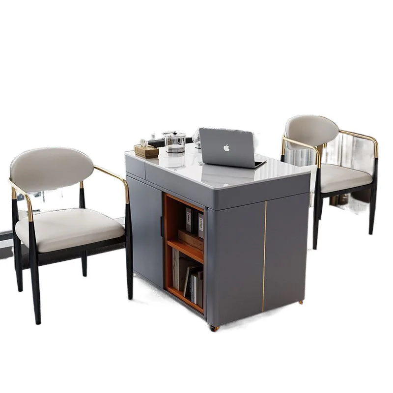 

Mobile, tea cart, small, rock slab, boiling water, balcony, telescopic