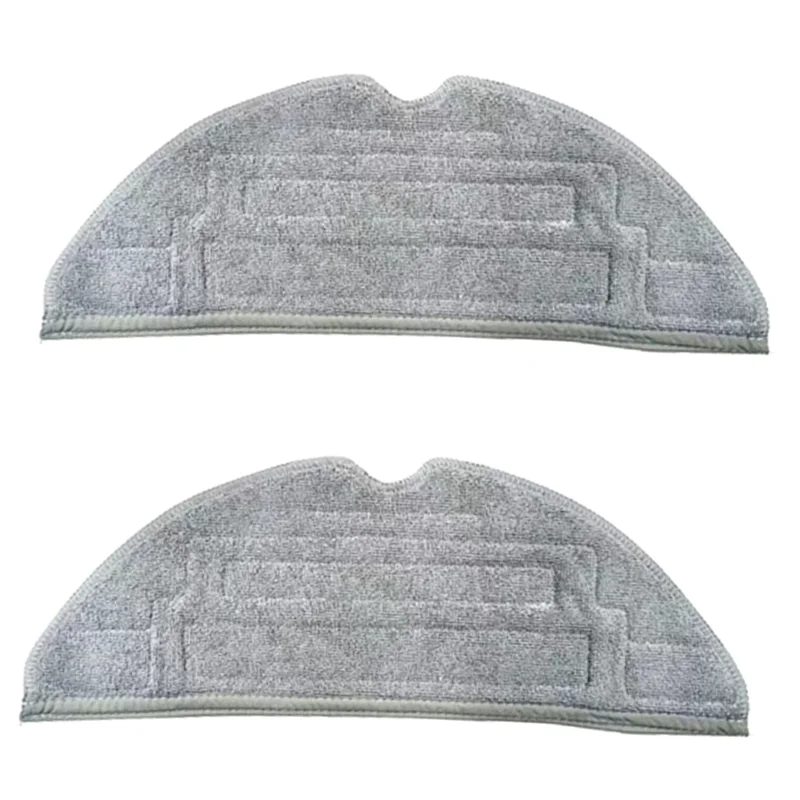 【NEWLY】30 PCS Double Vibration Mop Pad Vacuum Cleaner Accessories Gray For Roborock S8 S8 PLUS S8+ S8 Pro Ultra G20