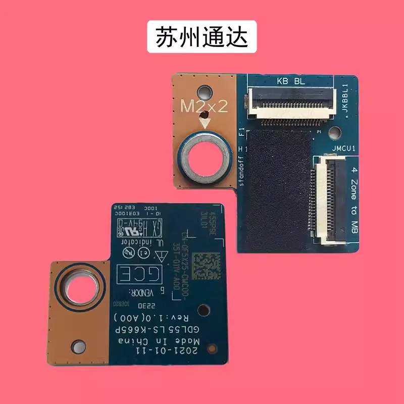

Оригинальная плата разъема клавиатуры для Dell G15 5510 5511 5515, LS-K665P 0F5X25