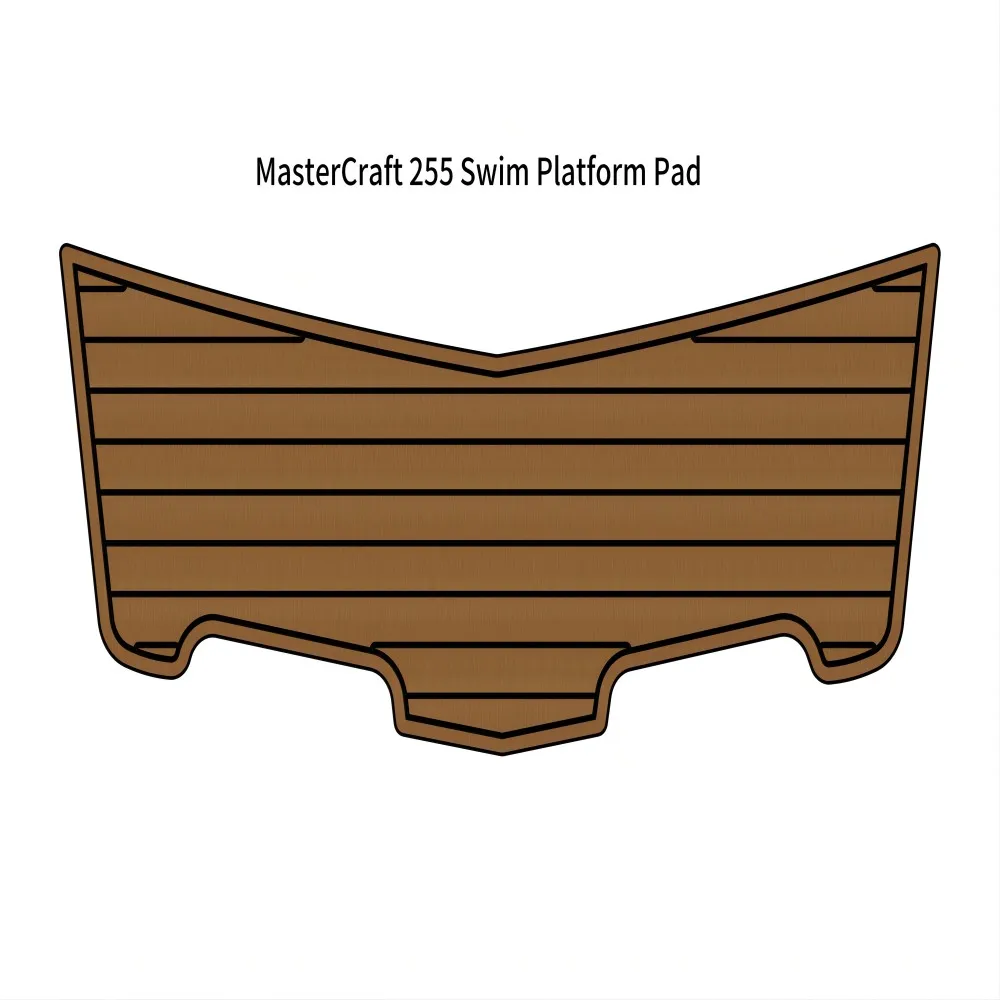 MasterCraft 255 Swim Platform Step Pad Boat EVA Faux Foam Teak Deck Floor Mat