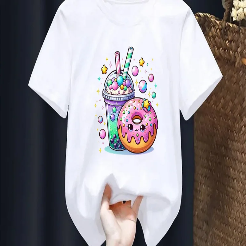 Funny Crown Golden Birthday Numbers Girls Tshirt 2025  Summer Birthday Kids T-Shirts Cute 1-9 Year Children T-Shirts Tops
