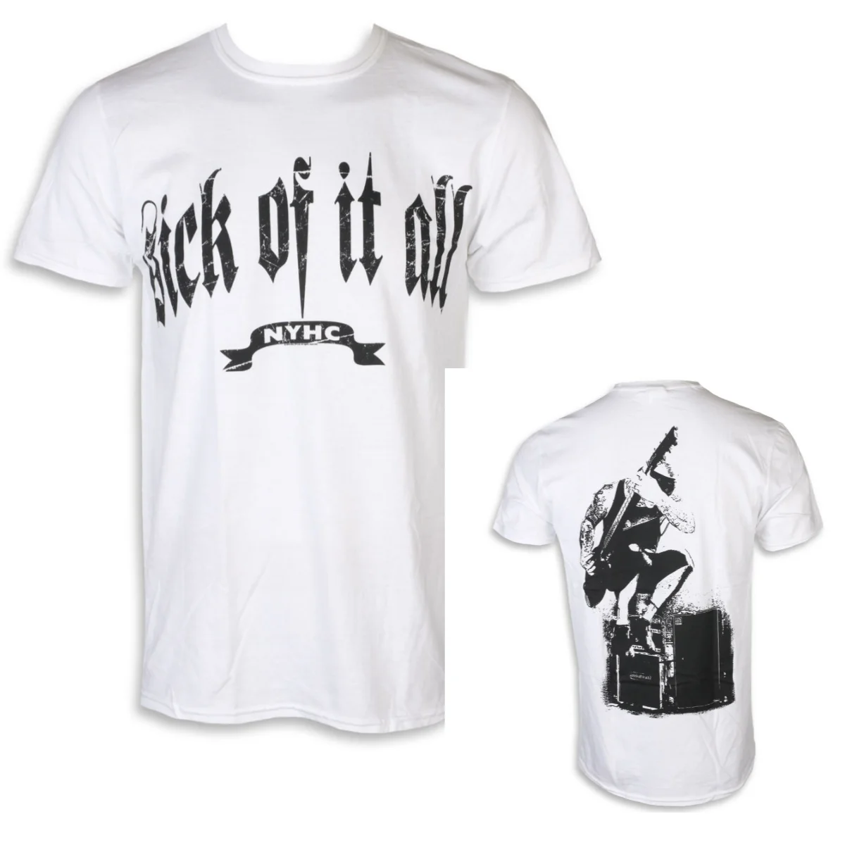 Sick of It All Graphic Cotton T-shirt Unisex Summer Short Sleeve Fashion Brand Tee Luxury Casual Vintage Tees