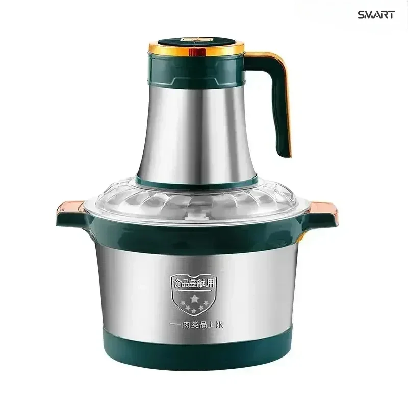 

Large-capacity Stainless steel electric meat grinder -. Commercial and household. Meat mincing Kitchen appliance. Food processor