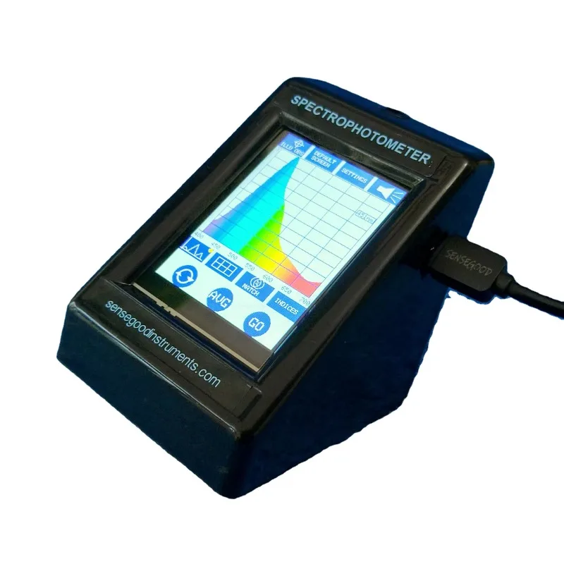 Color Spectrometer  Best Selling  Spectrum Analyzer Spectrophotometer Analysis imeter 