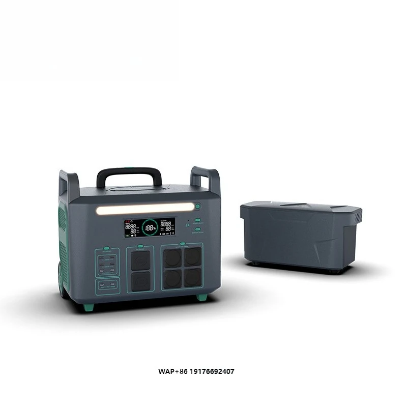 Solar Generator EU AC Output 230V Solar Power Station Portable Power Station 3600W for Outdoor Camping