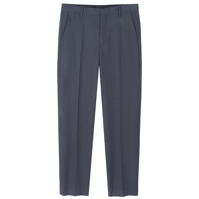 2026 Summer New Men's Casual Black Long Pants Overalls Nine-point High Pants Men's Pants
