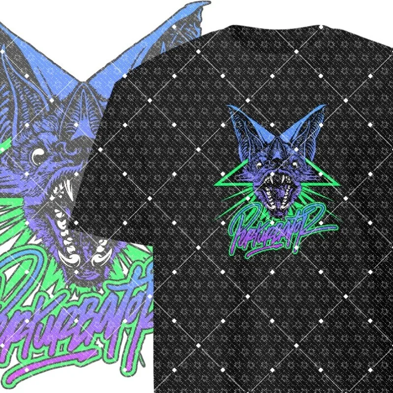 New Heavy Metal Series Band Support Short Sleeve Cotton Casual Fashion T-shirt Comfortable Surrounding T-shirt