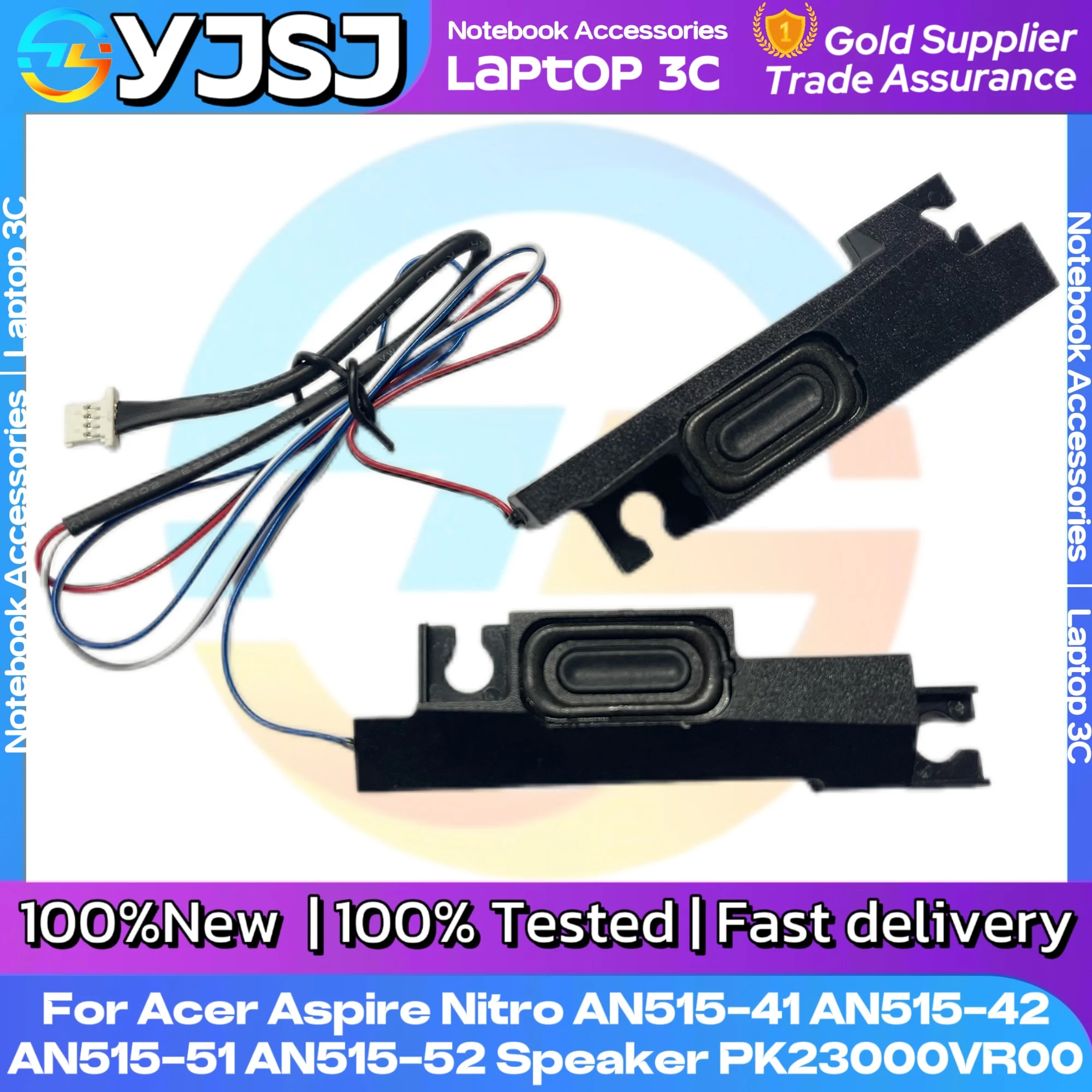 Nowy oryginalny głośnik do laptopa Acer Nitro5 AN515-51 AN515-52 AN515-53 AN515-42 AN515-41 PH315-51 Wbudowany głośnik PK23000VR00 — zdjęcie produktu 3
