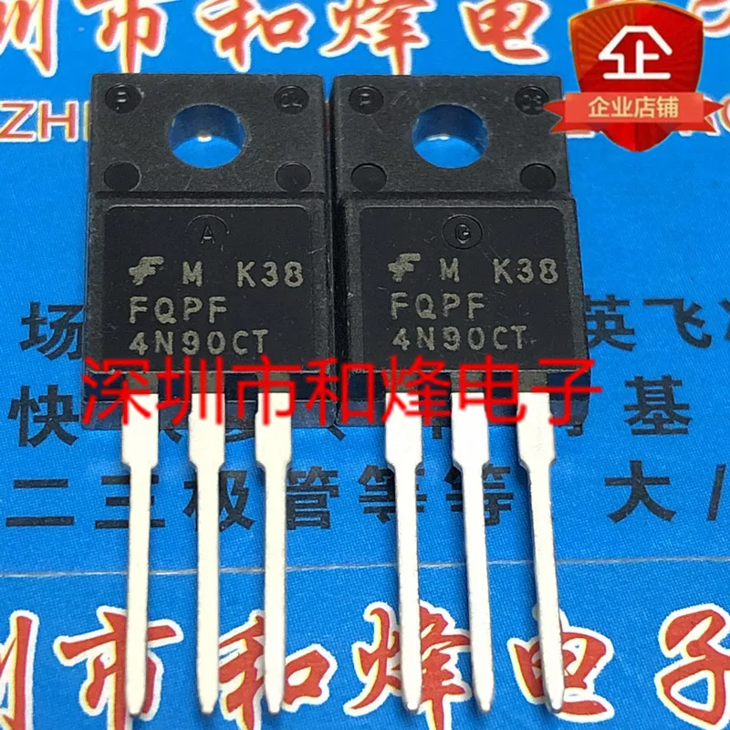 Lot de 5 à 10 pièces, TO-220F 900V 4A, Original, neuf, en Stock