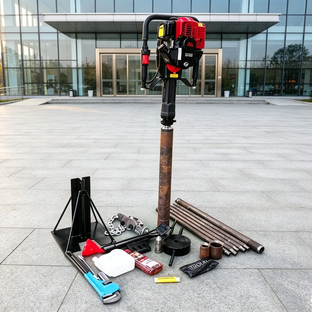 Customized Detachable Backpack Core‑Drilling Rig, Small Field Core Sampling Drill for Mountain Area Geological Exploration