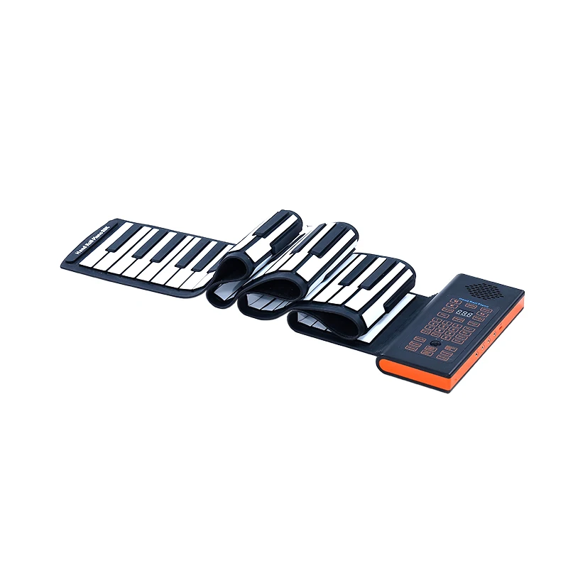 Wholesale Portable Mini Keyboard Electronic Roll Up Piano Keyboard Kids Toy Musical Instruments