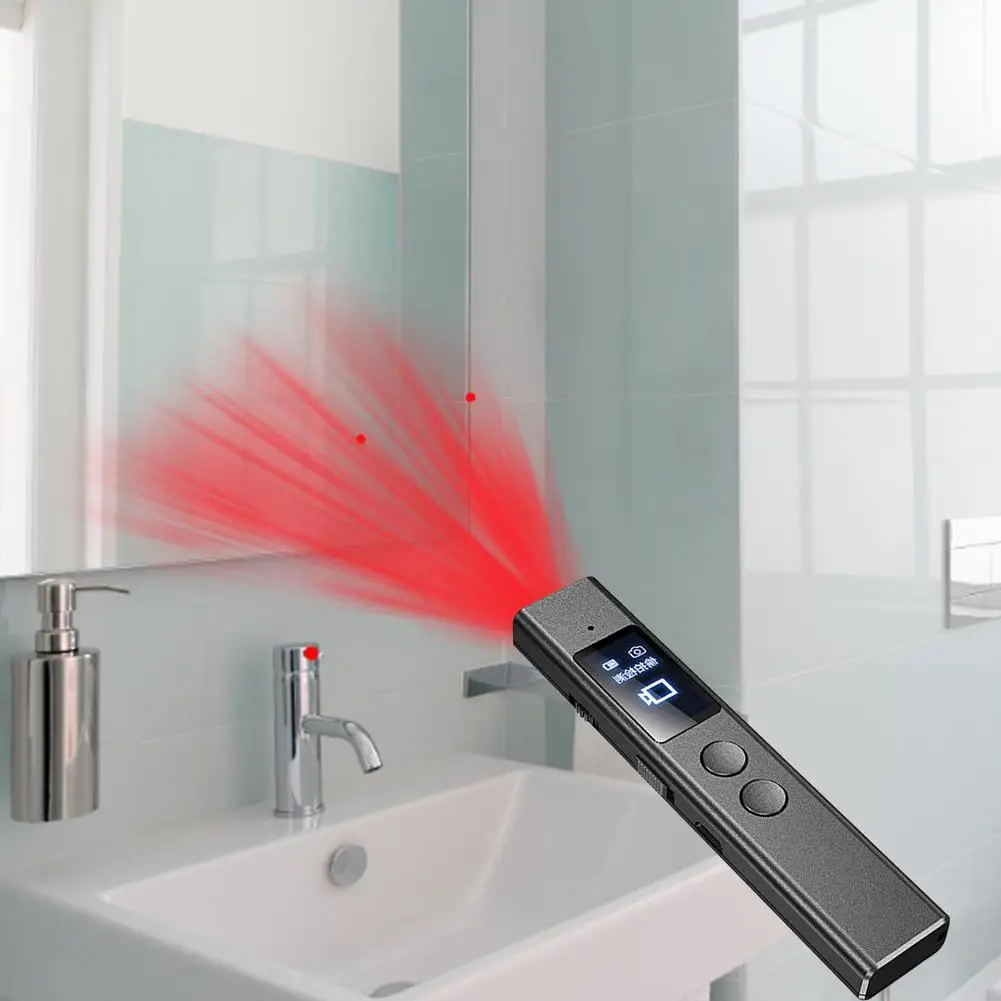 Draadloze Camera Detector Afluisterapparaat Locator Scanner Infrarood Gps Signaalzoeker Lens Rf Tracker Detecteren Voor Hotel Badkamer
