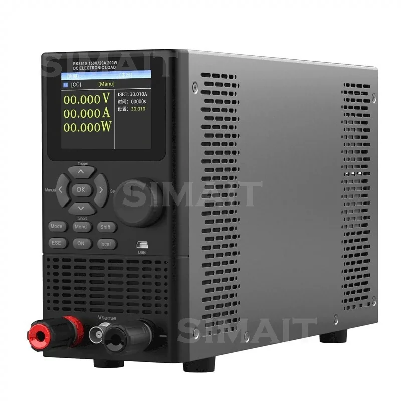 New DC Electronic Load 500V 15A 400W with RS232 Interface, Battery Capacity & Internal Resistance Tester