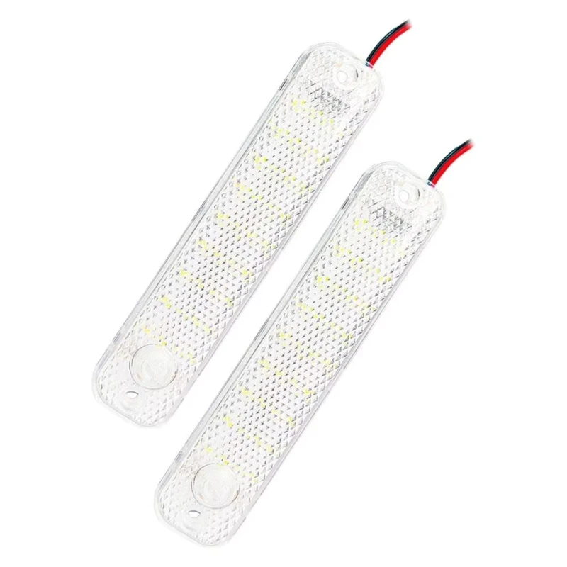 400B 36LED High Brightness Dome Light Featuring Press Button Control Wide 12V 85V Easy Install for Car Truck Marine