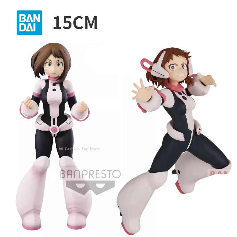 In Stock Bandai Original Genuine Banpresto My Hero Academia Uraraka Ochako Rest Time Anime Figures Toy Collection Gift Model