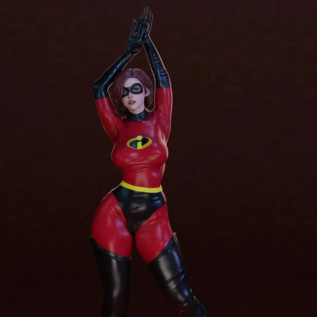 

1/24 Scale Resin Figure Sexy Superwoman Nsfw Two versions Model Kit Unassembled Unpainted 3D printing statue toy 015