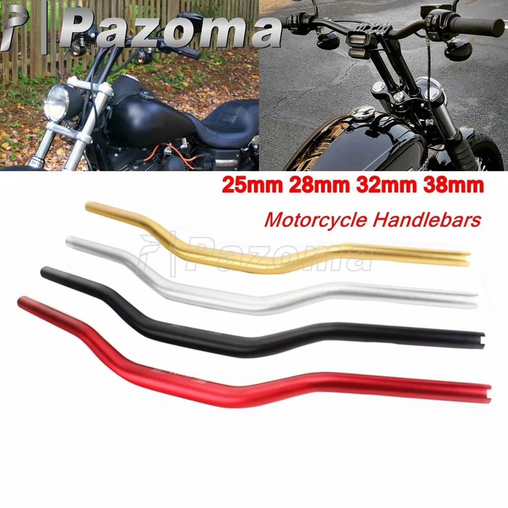 

25mm 28mm 35mm 38mm Handlebar Motorcycle Hand Drag Bar For Harley Softail Breakout FXBR Slim FLSL Fat Boy FLFB Low Rider FXLRS