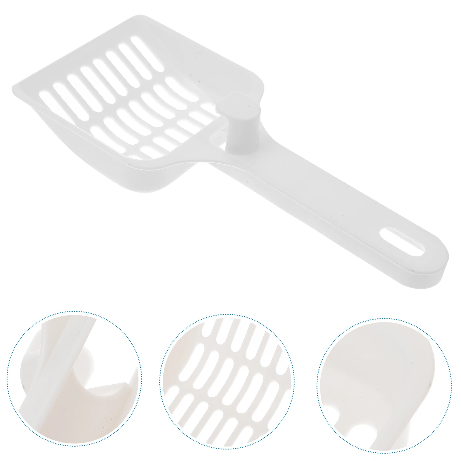 

Cat Litter Shovel Durable Practical Long Term Use Clean Effectively Ideal Types Easier Comfortable Hold Corrosion