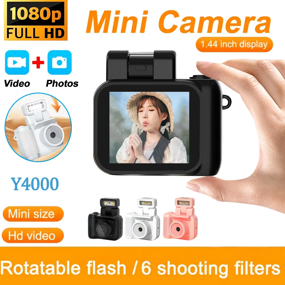 미니 Monoreflex 스타일 카메라 Cmos, 플래시 램프 및 배터리 독 포함, 휴대용 비디오 녹음기, Dv 1080p, LCD 화면 포함, 신제품