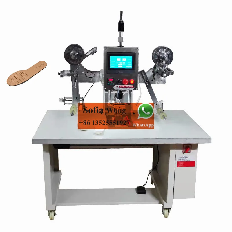 Factory Direct Sell Fabric Roll Sticker Label Printing Machine Hot Stamping Machine Shoe Trademark Hot Stamping Machine