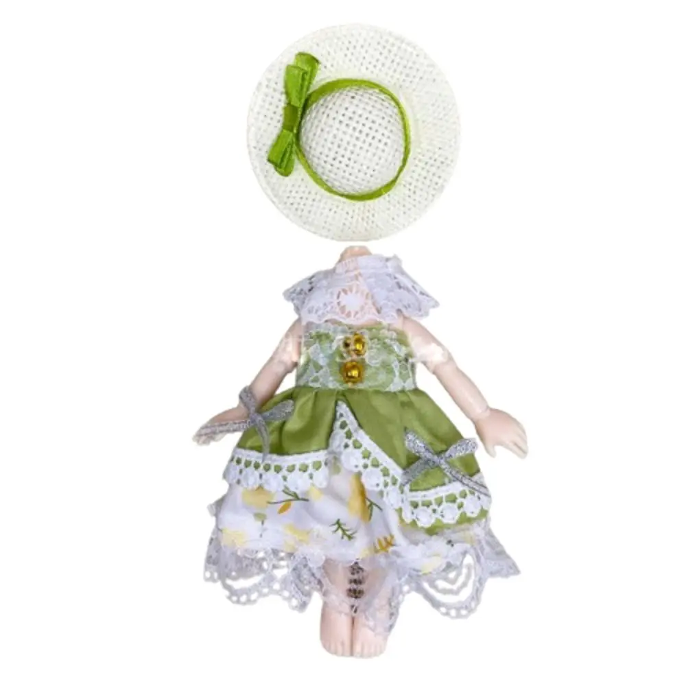 

Сменный наряд, костюм для куклы 16 см, милая юбка, зимняя юбка для переодевания куклы, одежда «сделай сам», милый комплект одежды 16-17 см