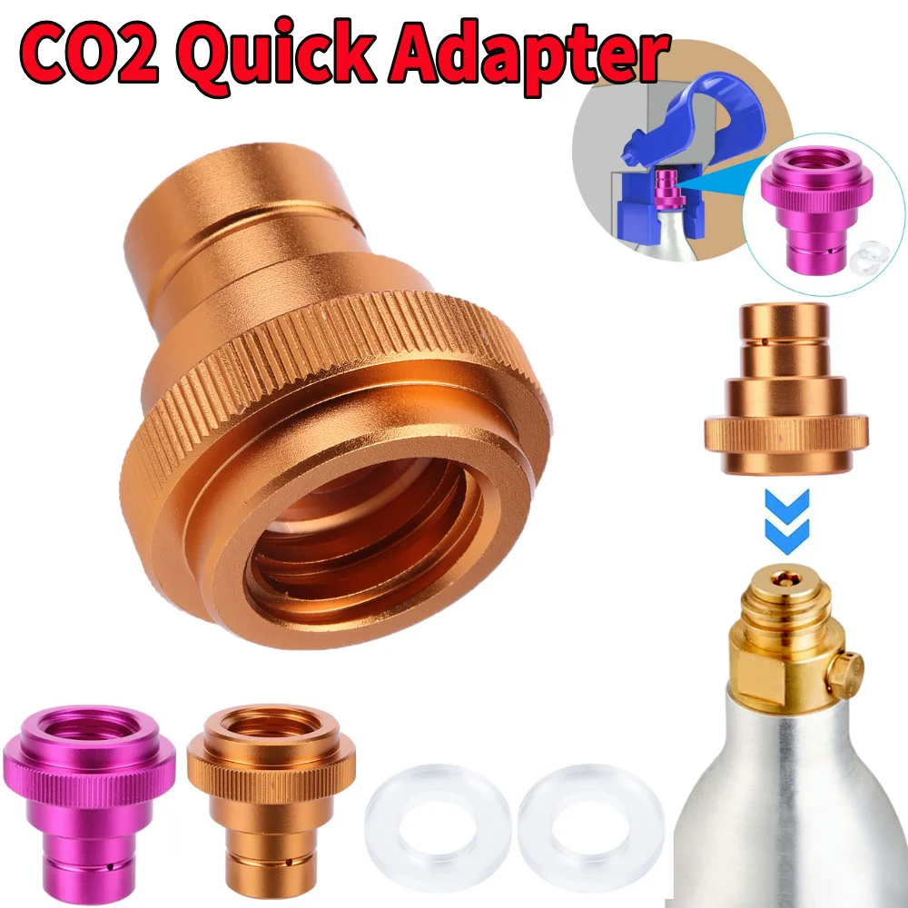 CO2 محول التوصيل السريع ل فقاعة الماء DUO آلة تيرا CO2 اسطوانة النحاس CO2 محول TR21-4 شبه منحرف الموضوع 60L #1