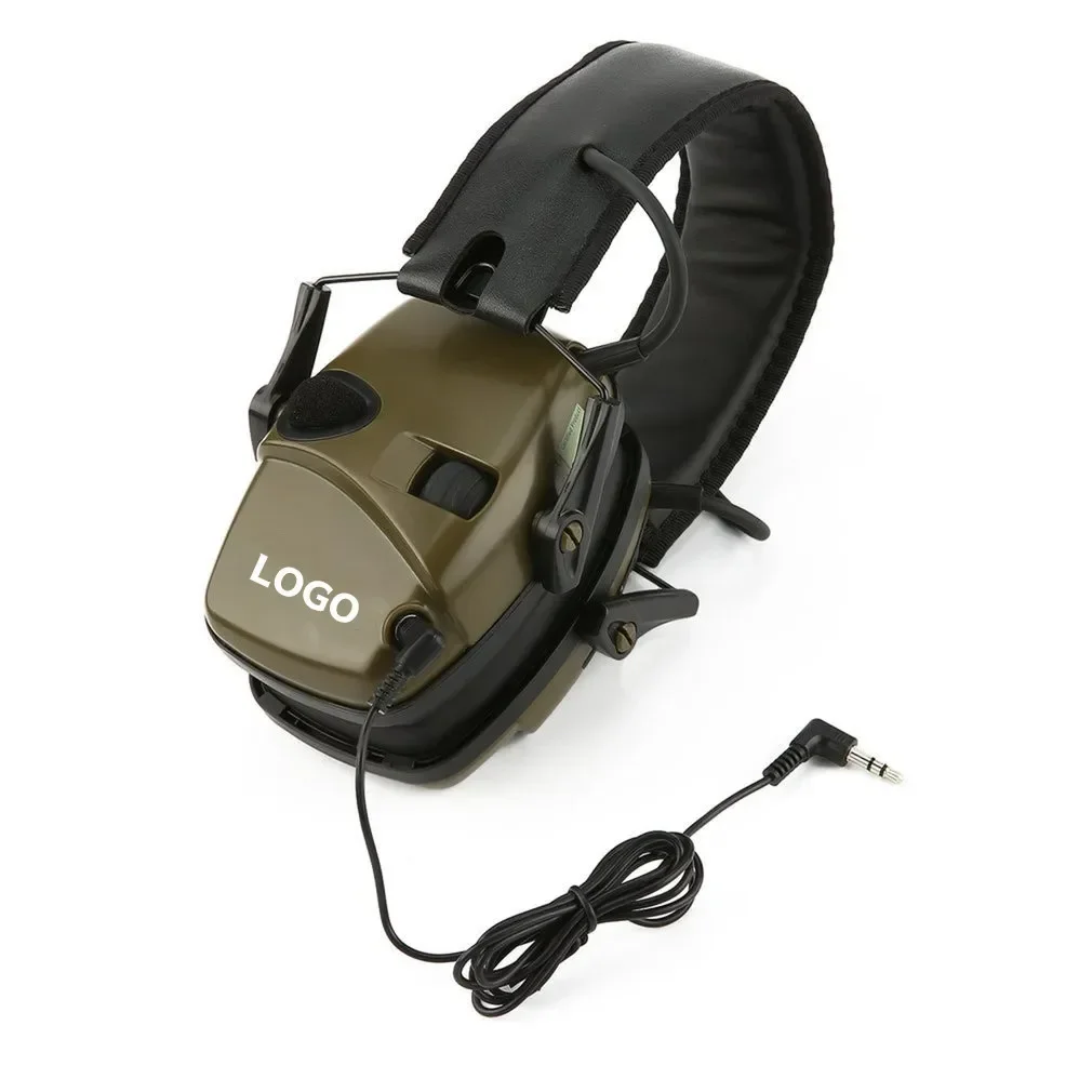 

Electronic Folding Outdoor Sports Tactical Earphones, Noise Reduction Ear Plugs, Shooting Headset