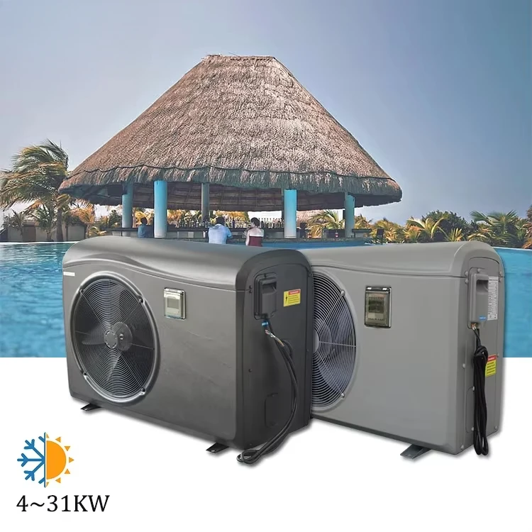 3.6-31Kw 50hz 60hz portable swimming pool heater heat pump 110v 220v heating heatpump pool for swimming