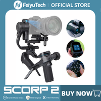 FeiyuTech SCORP 2[Official]Camera Gimbal Stabilizer Built-in AI Tracker Upgrade Joystick Touch Screen for Mirrorless DSLR Camera