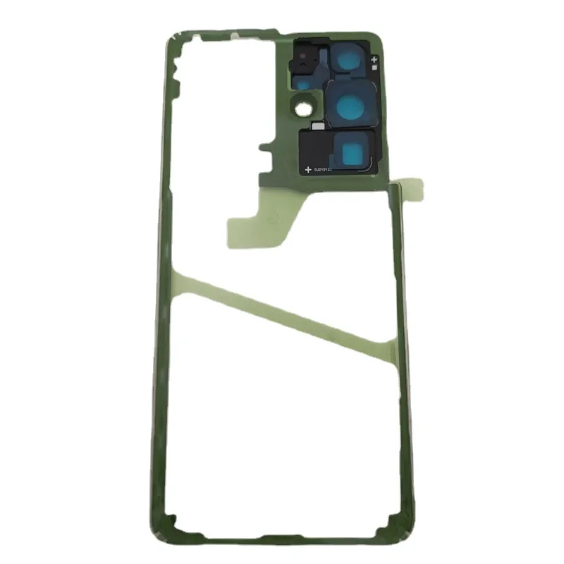 Transparent glass back battery cover for Samsung Galaxy S20 S21 ultra S20 plus S21 plus rear glass case with camera lens