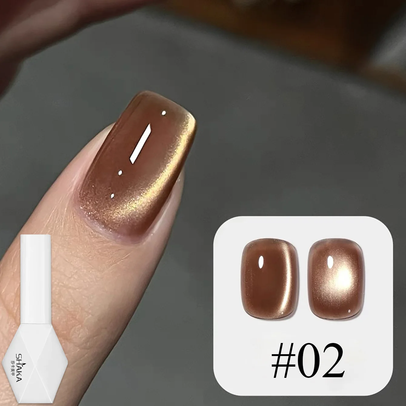 1-12 pz WS Ambra Oro Nero Rosso Perlina di vetro Cat Eye Gel Smalto per unghie Super Flash Meillard Perlina di vetro Porcellana Bianco Nail Art