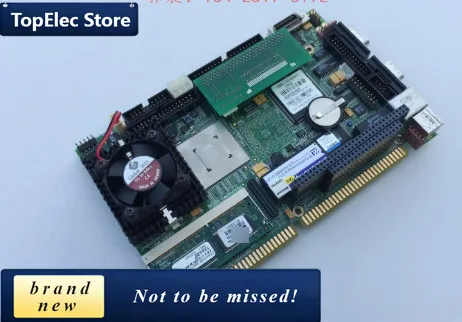 TopElec 586LCD/GXM Plus STD 100% OK Original IPC ISA Bus Industrial Motherboard Half-Size CPU Card PICMG1.0 OMainboard With CPU