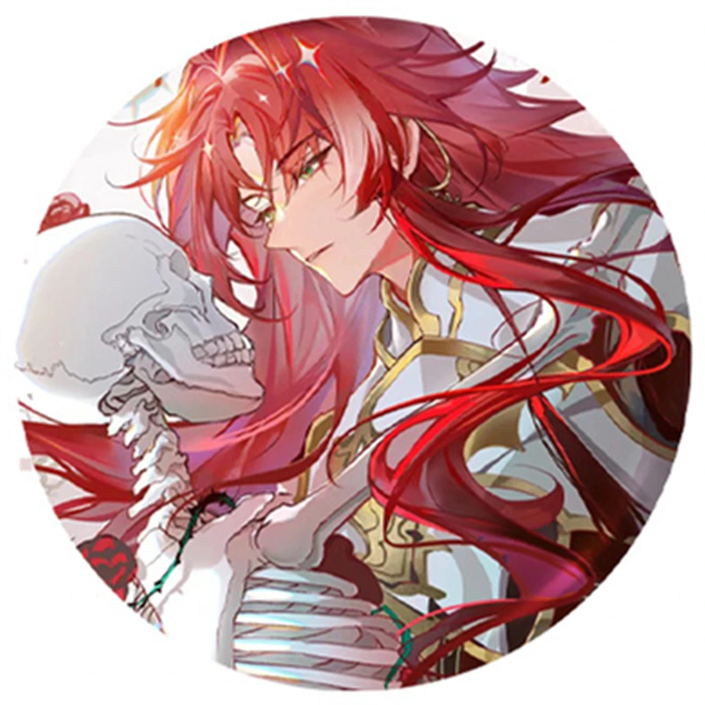 

58 мм игра Honkai: Star Rail Argenti косплей костюм значок булавка SPTE жесть брошь ﻿ Опора Xmas Gilf