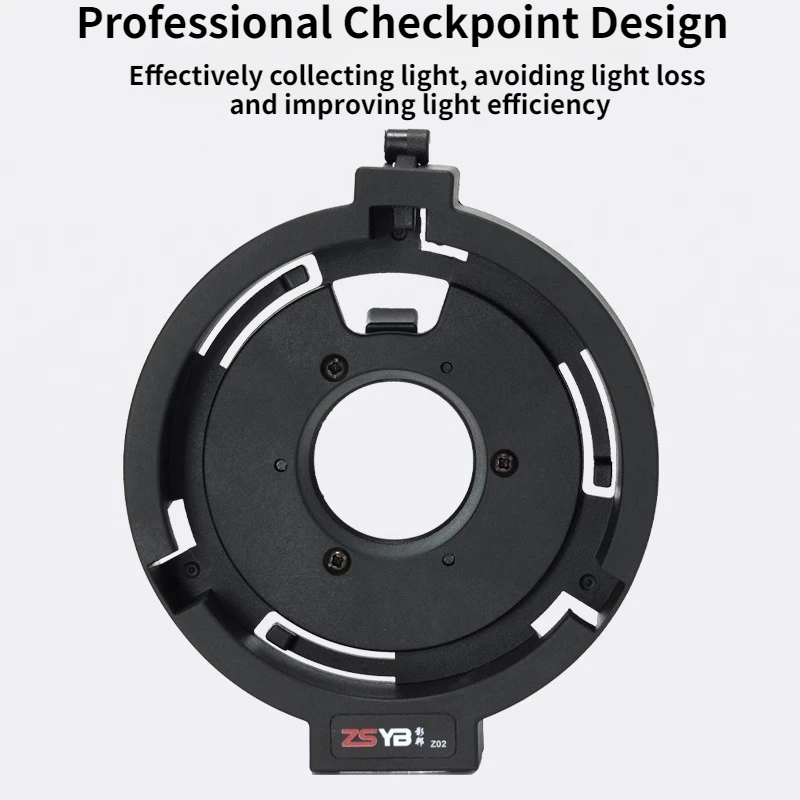 ZSYB เติมแสง Bayonet แหวนอะแดปเตอร์ Mount เติมอะแดปเตอร์ Universal 1/4 สกรูปากต่างๆโคมไฟอะแดปเตอร์แหวน