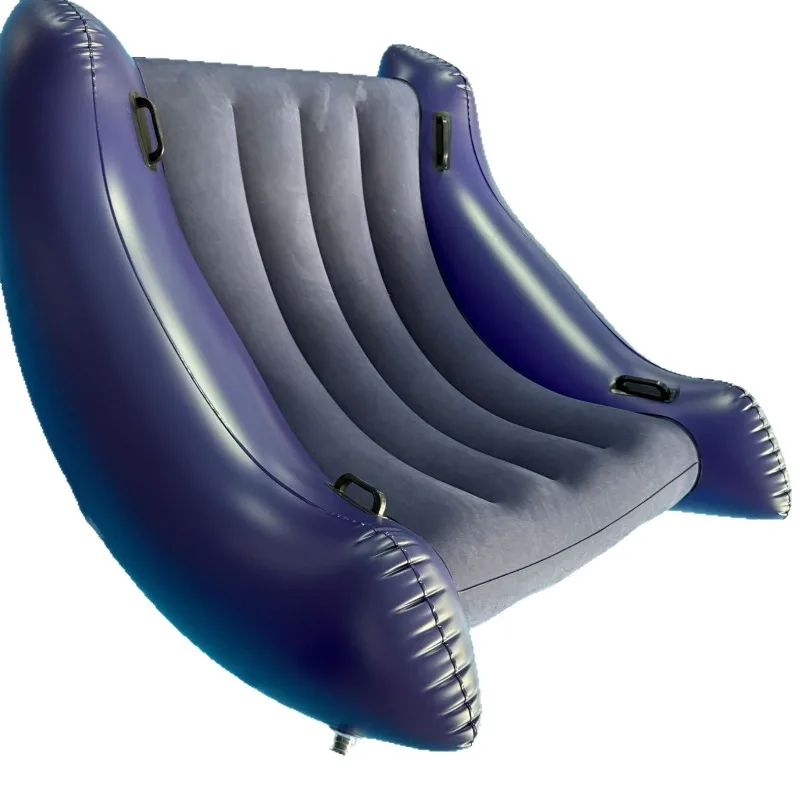 For inflatable PVC rocking sofa reclining chair warping, outdoor sensory rocking chair children's rocking board modeling
