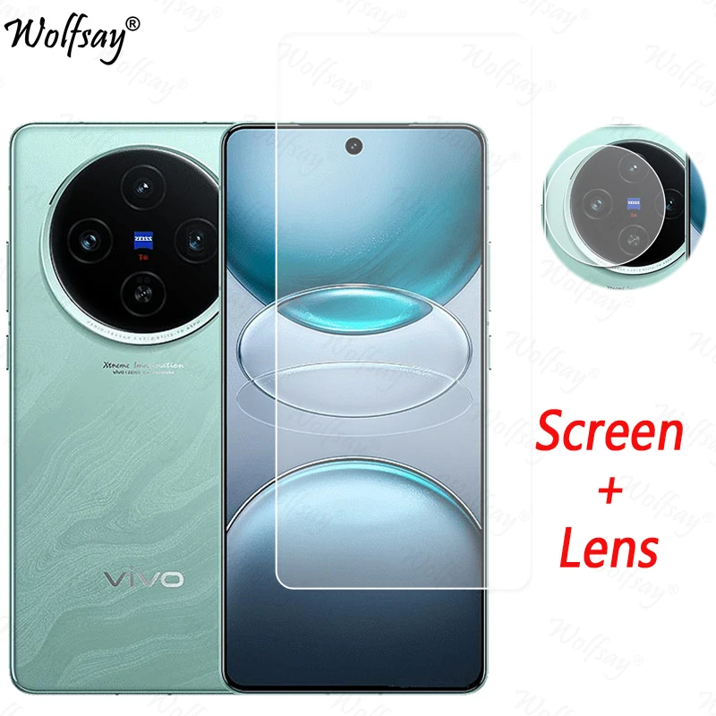 Camera Lens Protector For Vivo X100S Screen Protector Tempered Glass For Vivo X100S X100 S Glass For Vivo X100S Glass 6.78 inch