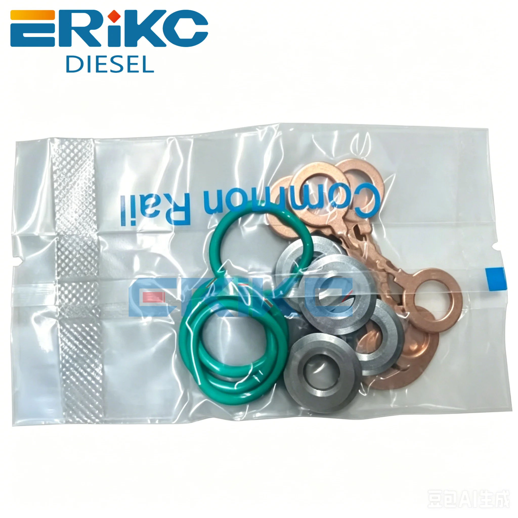 13PC Diesel Injector 23670-0L050 23670-39365 Gasket Washer 095000-6250 095000-6700 O-Ring Shim for DENSO Toyota 1KD/ 2KD