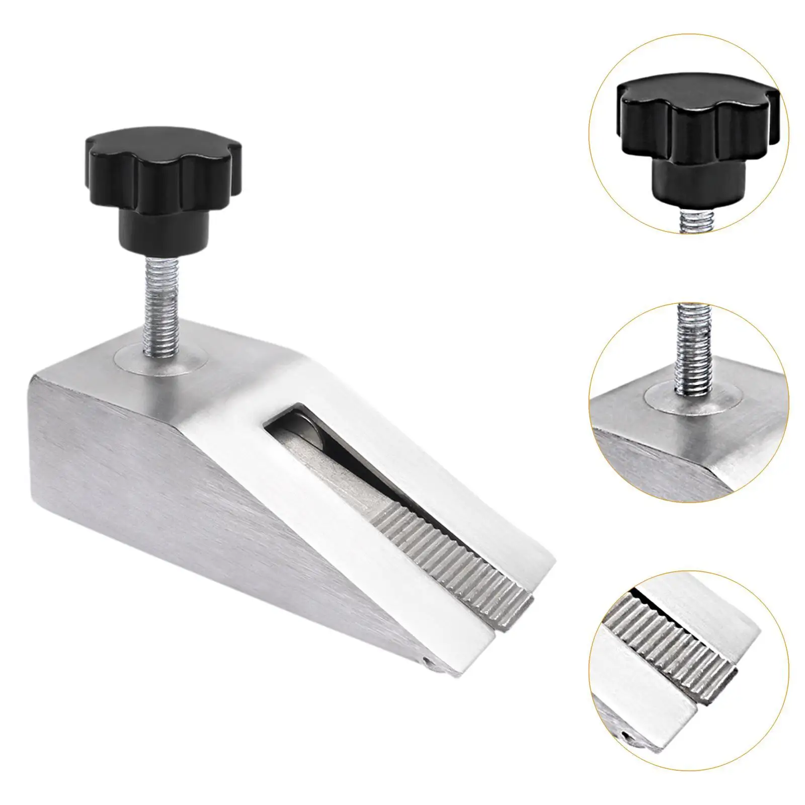 Rolha de porta cunha proteção de piso altura ajustável para parte inferior da porta batente de porta para escola escritório casa hotel banheiro