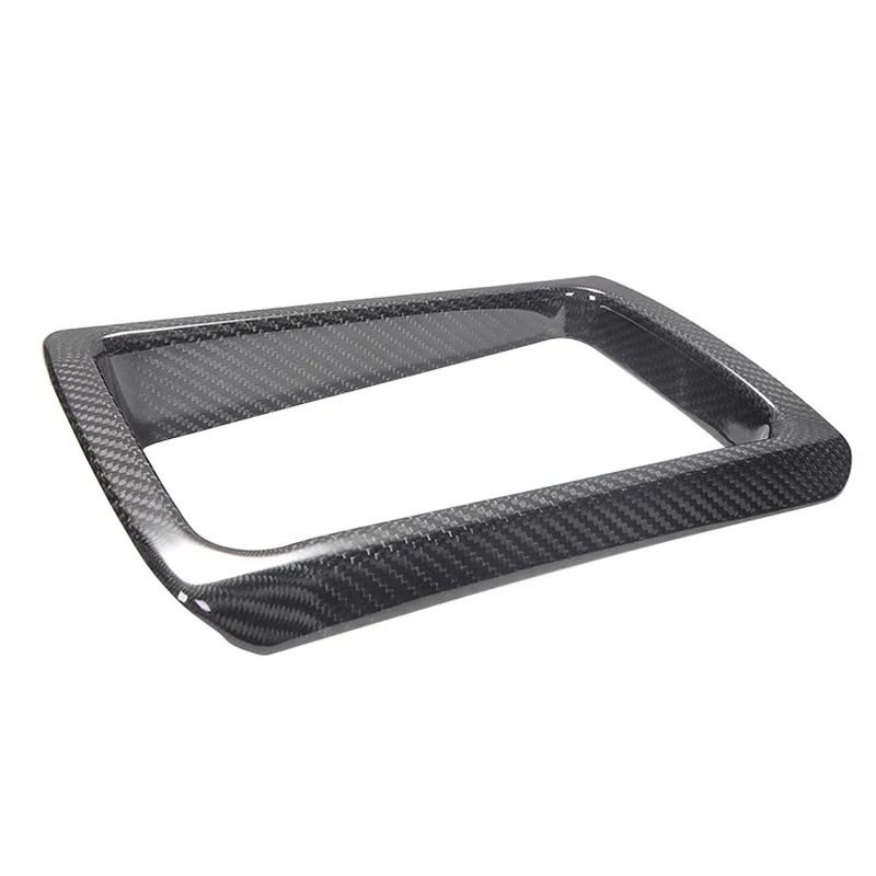 

Dry Carbon Fiber Rear Seat Armrest Cup Holder Cover Interior Accessories Fit For BMW F80 M3 F82 M4 2014+