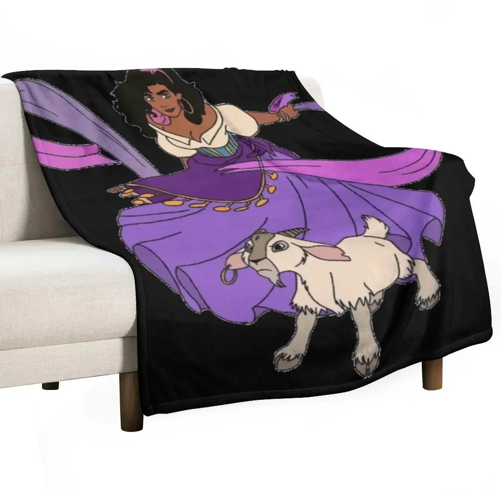 

Esmeralda Throw Blanket Winter beds Picnic Blankets