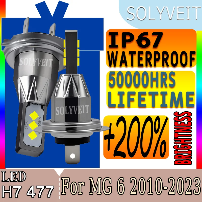 

Night Driving Tool-Less Installation reliable LED Headlight For MG 6 2010 2011 2012 2013 2014 2015 2016 2017 2018 2019 2020-2023