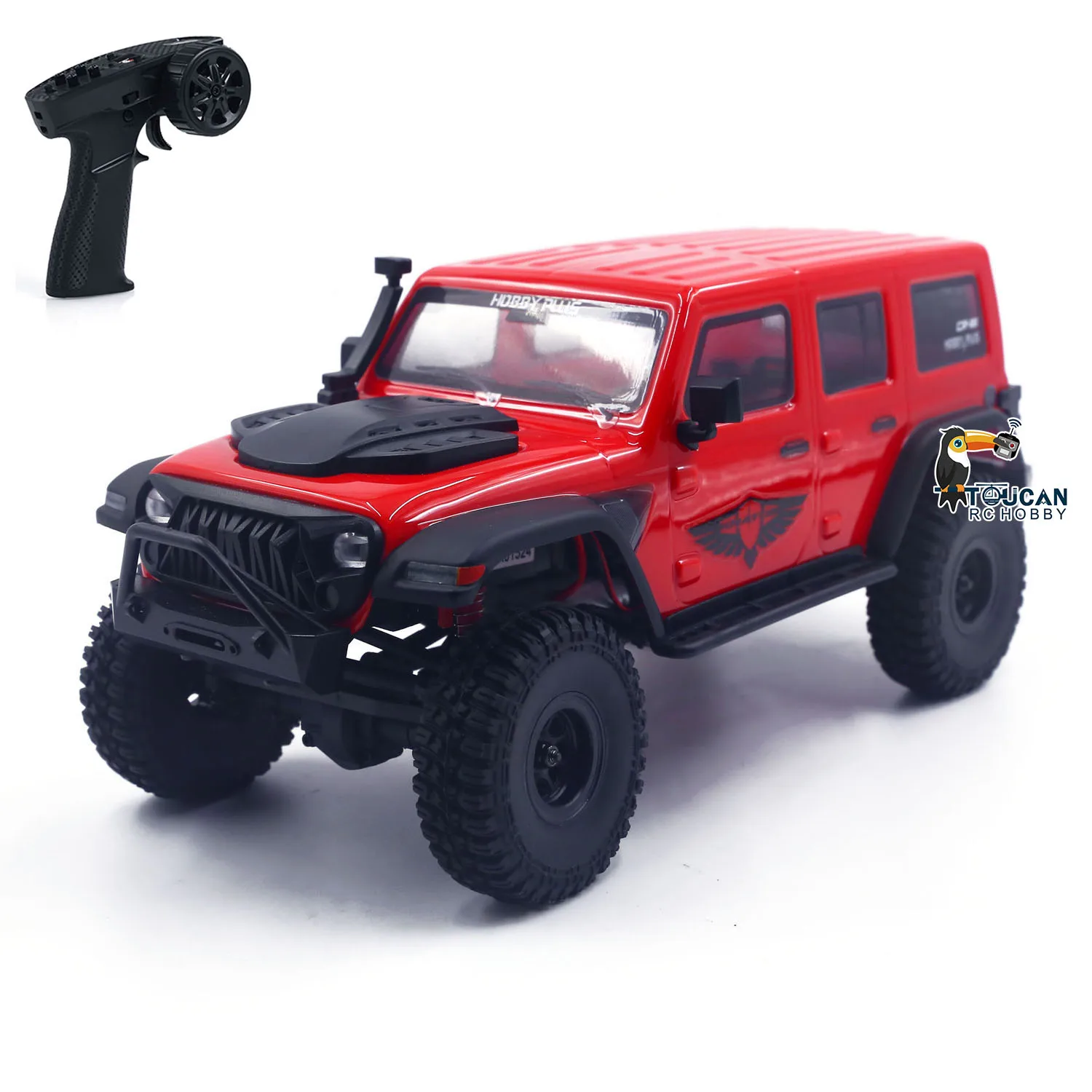 รถบังคับวิทยุ 4x4 1:18 รุ่น Hobby Plus CR18 RTR รถออฟโรดแบบ Crawler