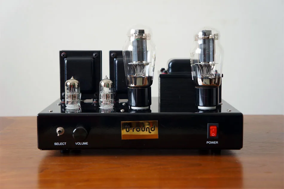 

7W*2 Uround 6L6 single-ended 350C single-ended Class A tube amplifier tube amplifier 20HZ~25KHZ, 6N2*2 (12AX7*2), 6L6/350C *2