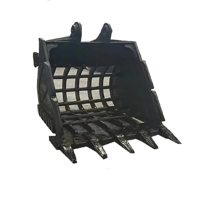 

Rock Skeleton Sieve Bucket For