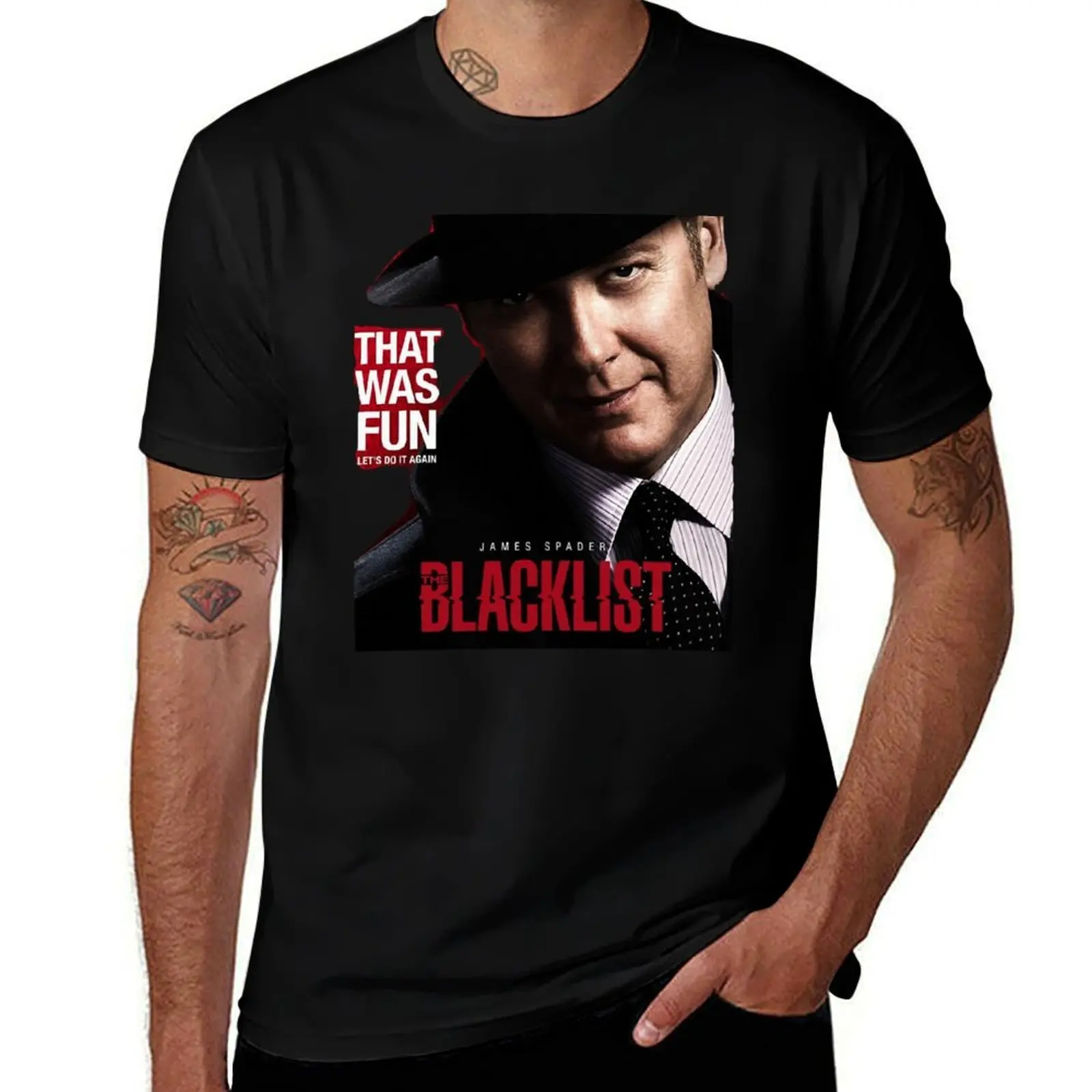 

Art Character James Cute Spader Call Me T-Shirt t shirts cotton 100% T-Shirt