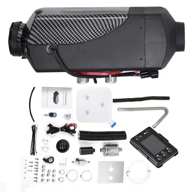 Car Diesel Parking Heater Auto Fuel-operated Heater 5KW 12v/24v Air Parking Heater Remote Control Diesel Heater with LCD Display