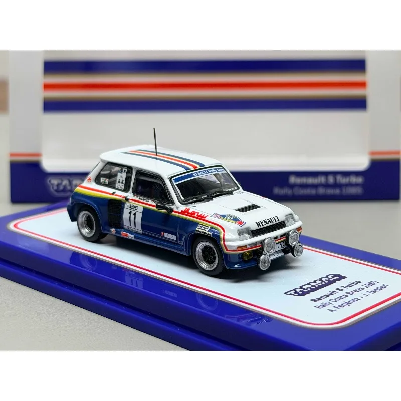 Diecast TW 1:64 Scale Renault 5 Turbo 1985 #11 Alloy Car Model