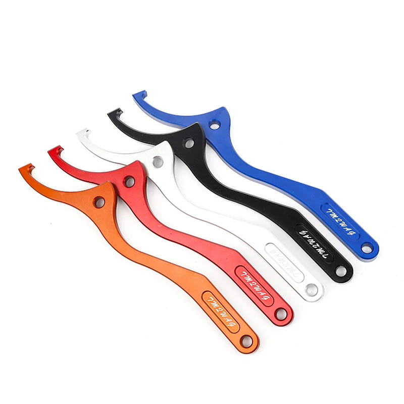 Motorcycle Aluminum Rear Absorber Damping Shock Spanner Wrench Tool For KTM 125-500cc SX SX-F XC XC-F XC-W XCF-W EXC EXC-F